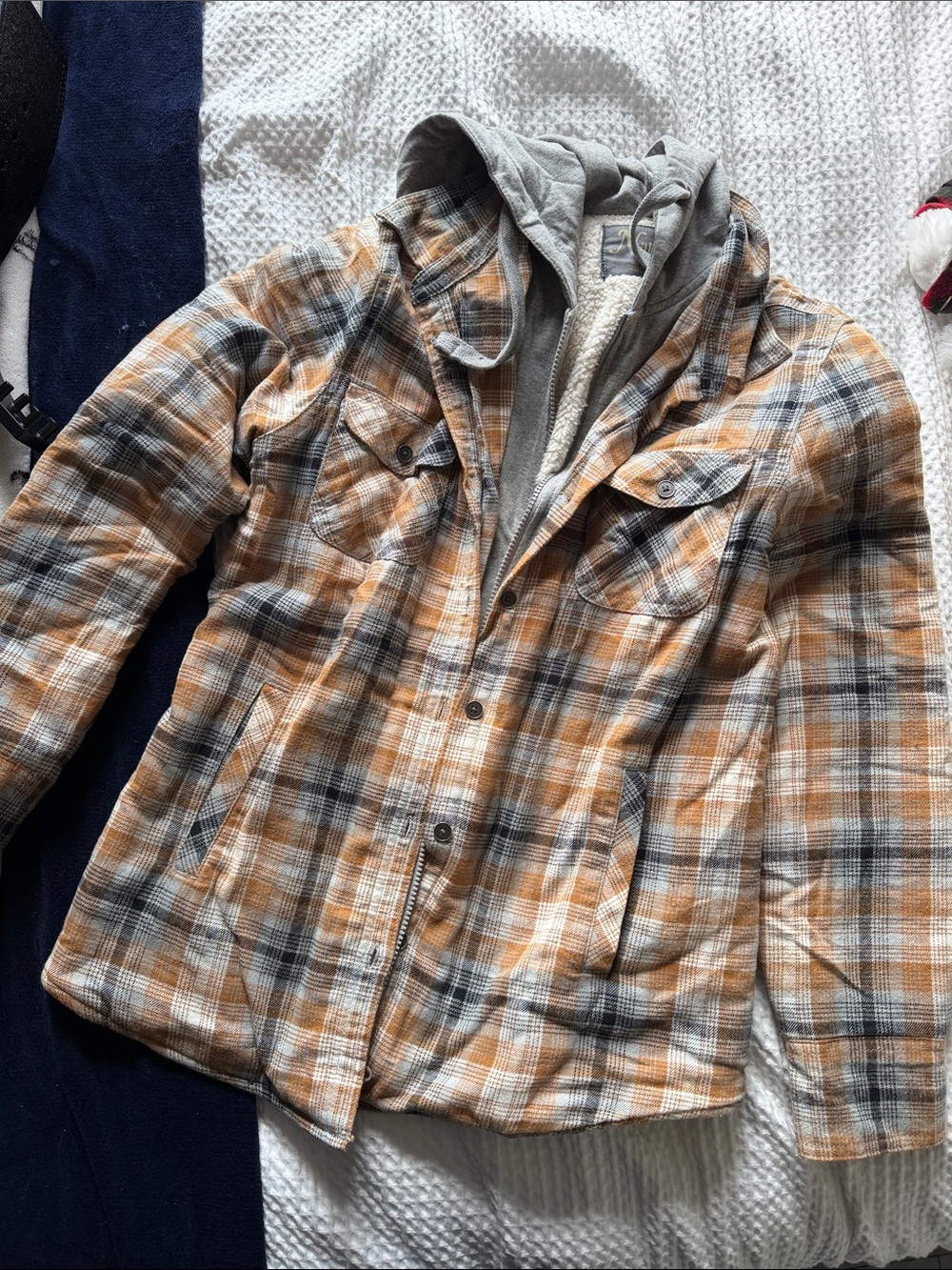 Natural Reflections Jacket Plaid - L